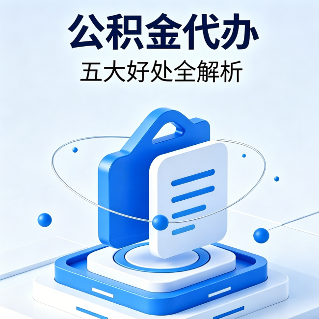 石景山公积金代办到底值不值？这5大好处让你少走弯路